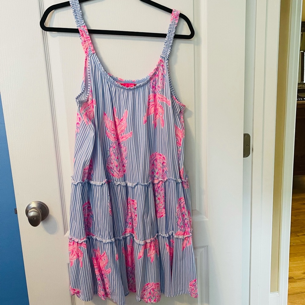 EUC Lilly Pulitzer Loro dress*** XL***